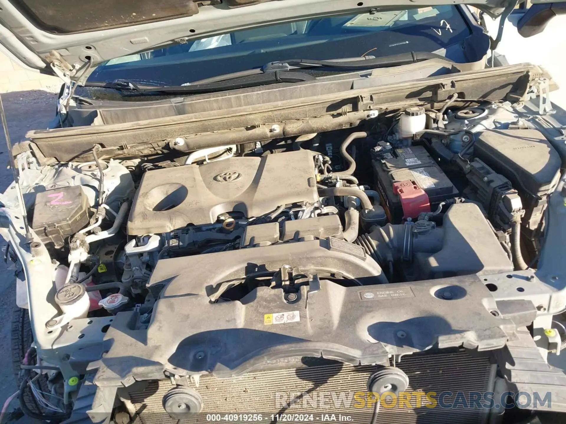 10 fotografías del automóvil dañado 2T3W1RFV7LC045954 TOYOTA RAV4 2020
