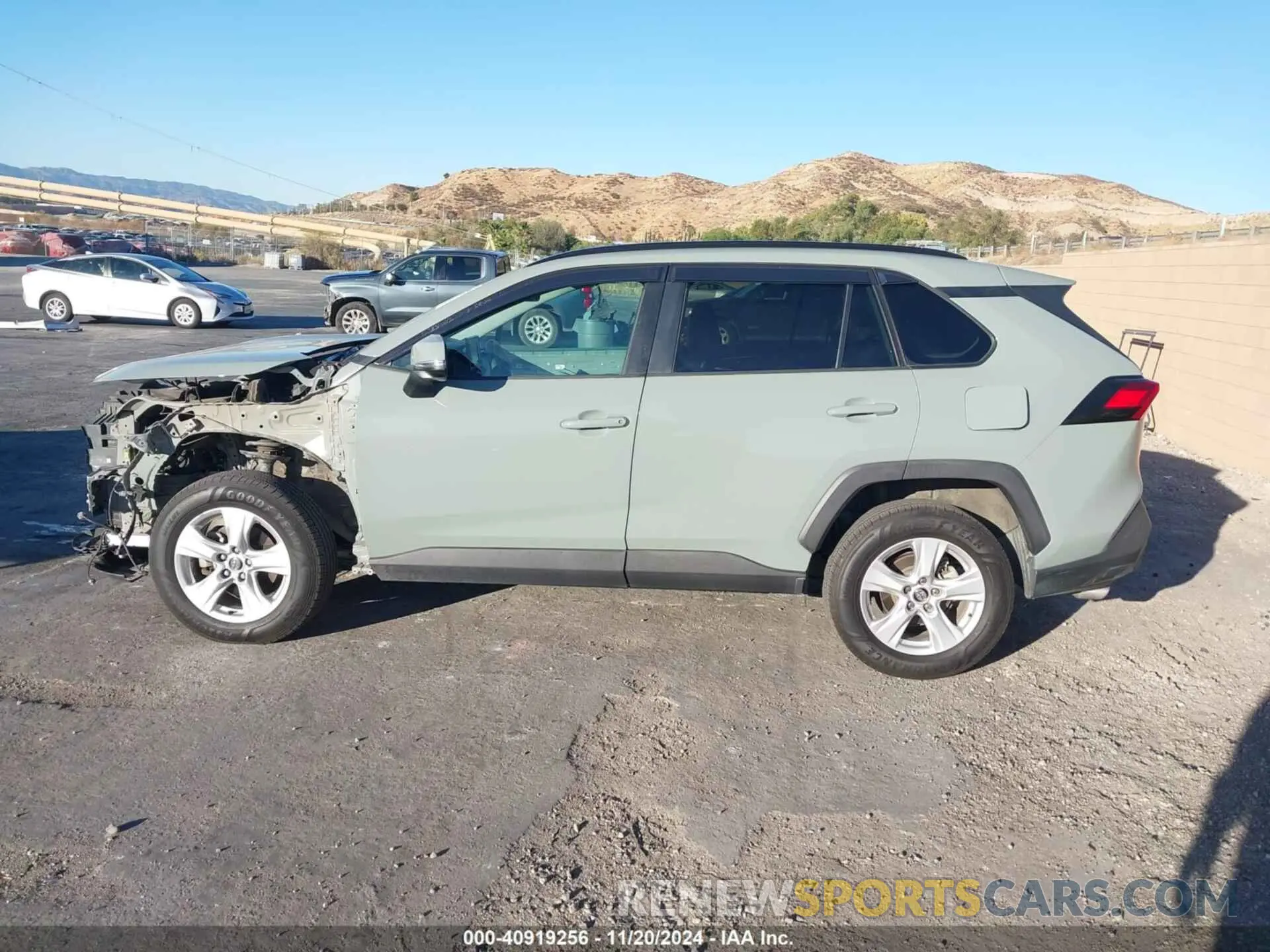 15 fotografías del automóvil dañado 2T3W1RFV7LC045954 TOYOTA RAV4 2020