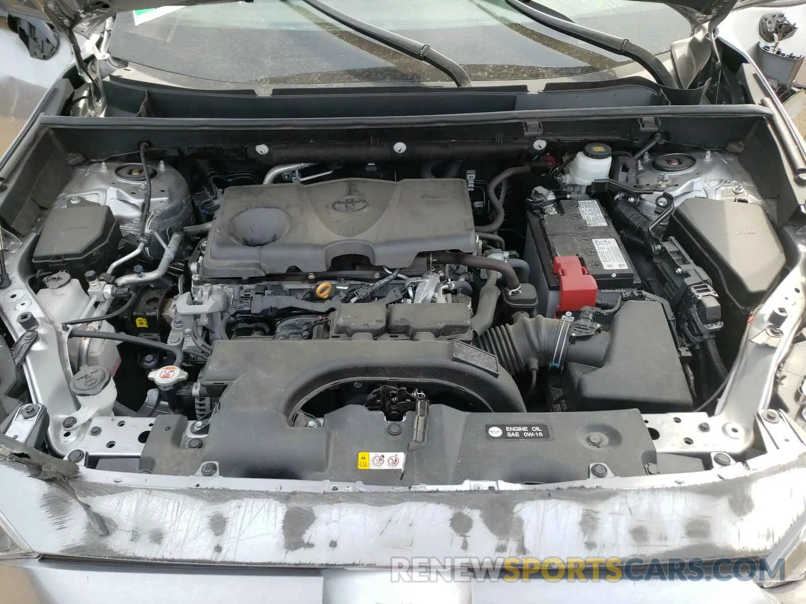 7 fotografías del automóvil dañado 2T3W1RFV7LC051642 TOYOTA RAV4 2020