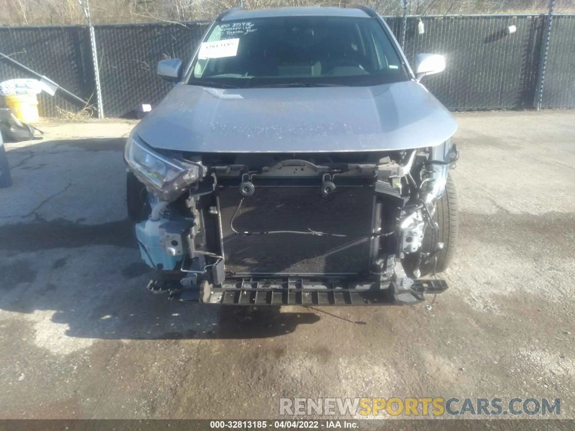 6 fotografías del automóvil dañado 2T3W1RFV7LC055383 TOYOTA RAV4 2020