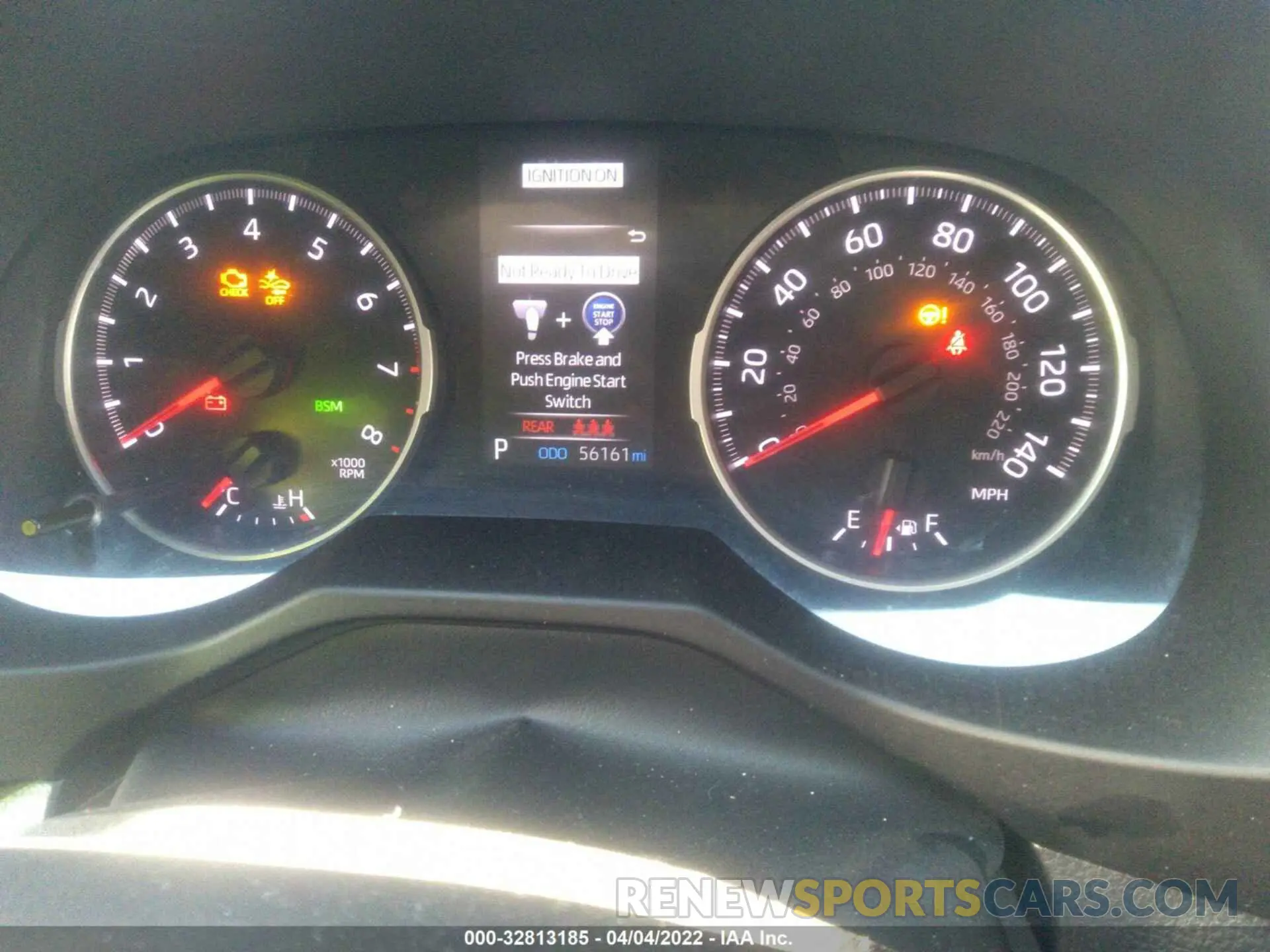 7 fotografías del automóvil dañado 2T3W1RFV7LC055383 TOYOTA RAV4 2020