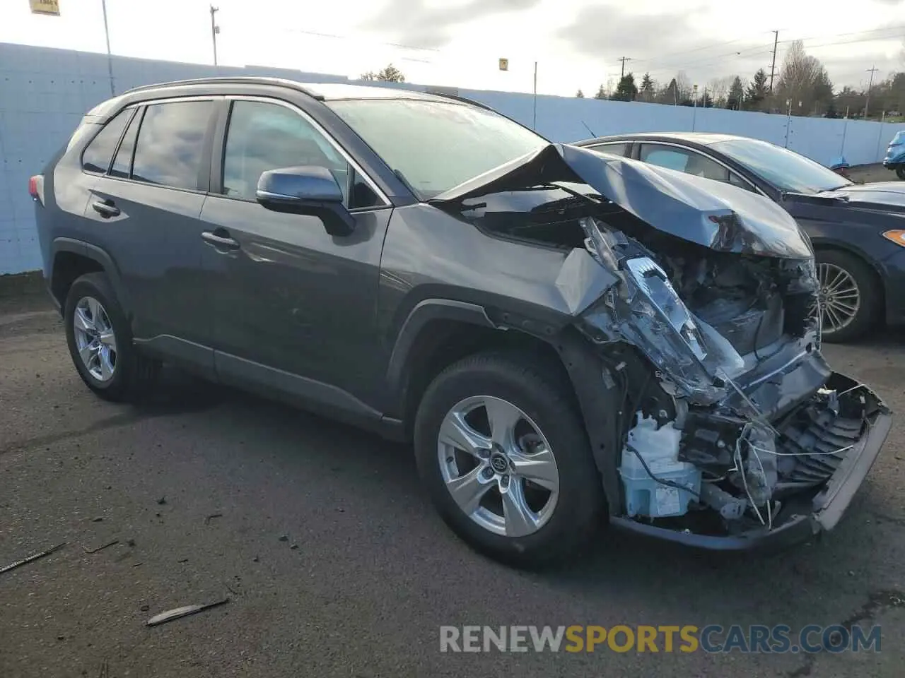 4 fotografías del automóvil dañado 2T3W1RFV7LC056372 TOYOTA RAV4 2020