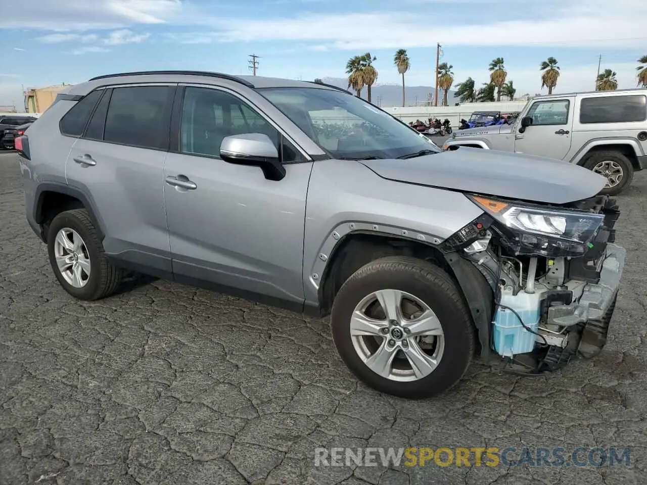 4 fotografías del automóvil dañado 2T3W1RFV7LC059692 TOYOTA RAV4 2020