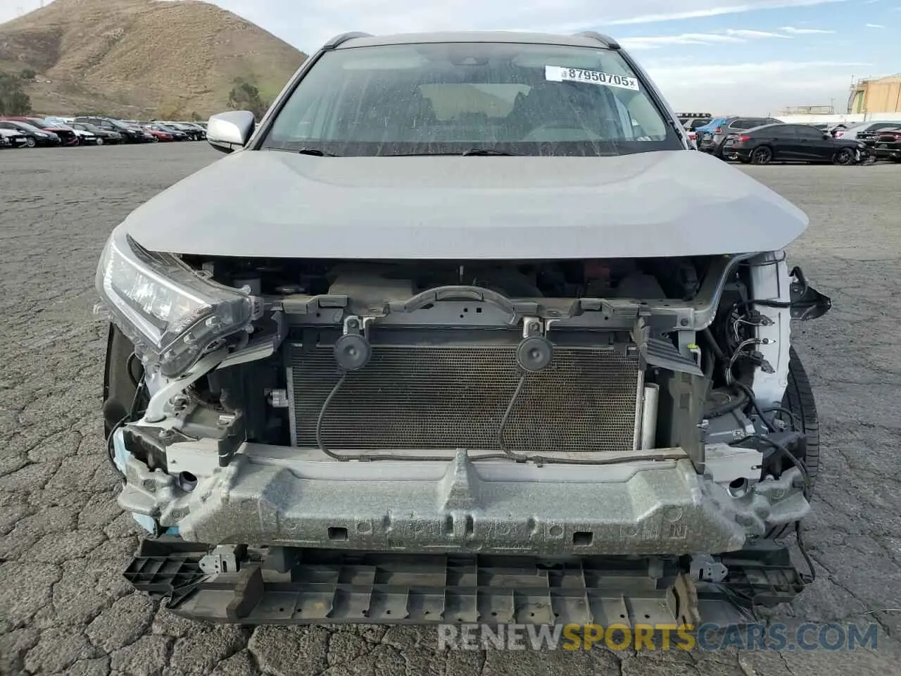 5 fotografías del automóvil dañado 2T3W1RFV7LC059692 TOYOTA RAV4 2020