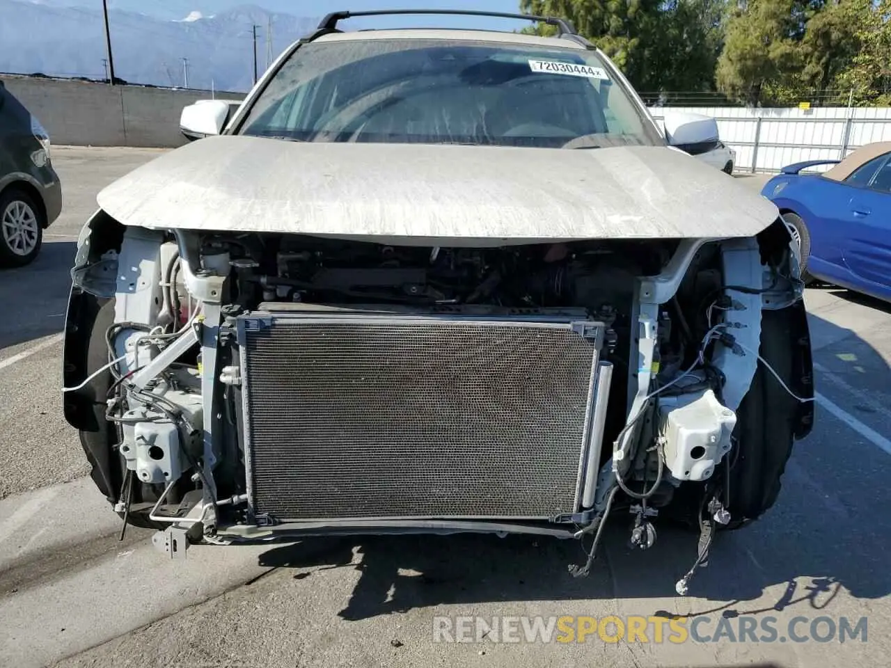 5 fotografías del automóvil dañado 2T3W1RFV7LW062168 TOYOTA RAV4 2020