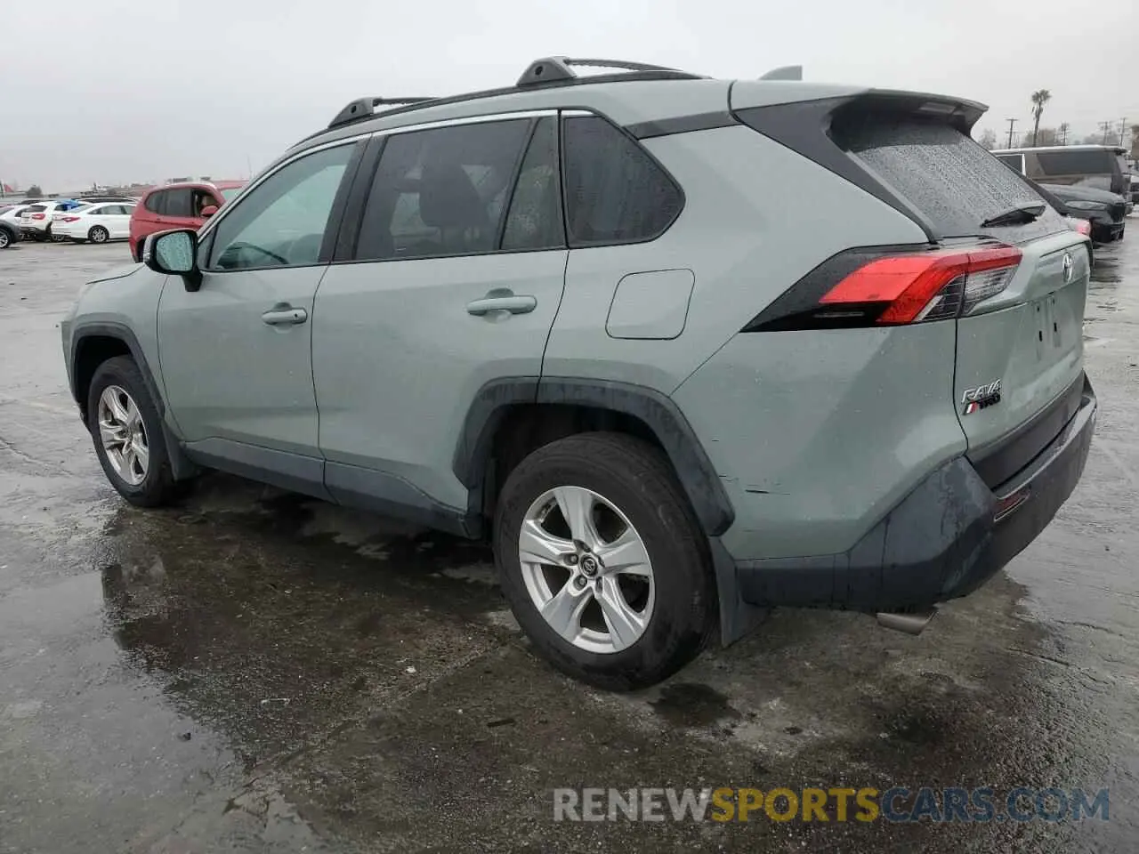 2 fotografías del automóvil dañado 2T3W1RFV7LW071758 TOYOTA RAV4 2020
