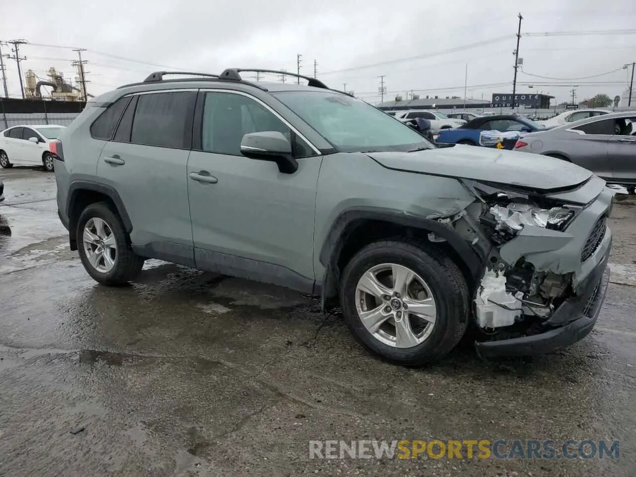 4 fotografías del automóvil dañado 2T3W1RFV7LW071758 TOYOTA RAV4 2020