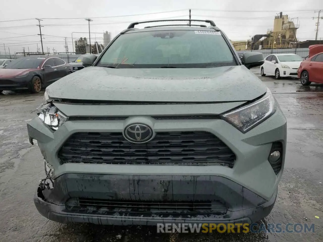 5 fotografías del automóvil dañado 2T3W1RFV7LW071758 TOYOTA RAV4 2020