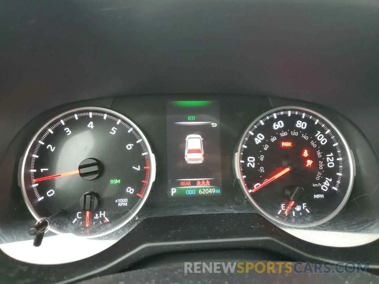 9 fotografías del automóvil dañado 2T3W1RFV7LW071758 TOYOTA RAV4 2020