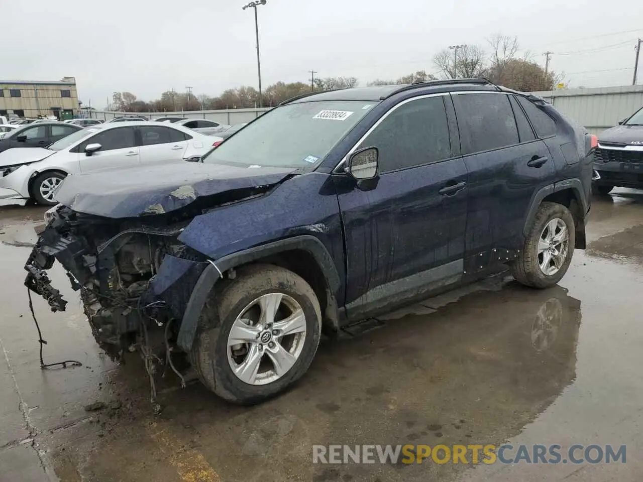 1 fotografías del automóvil dañado 2T3W1RFV7LW080766 TOYOTA RAV4 2020