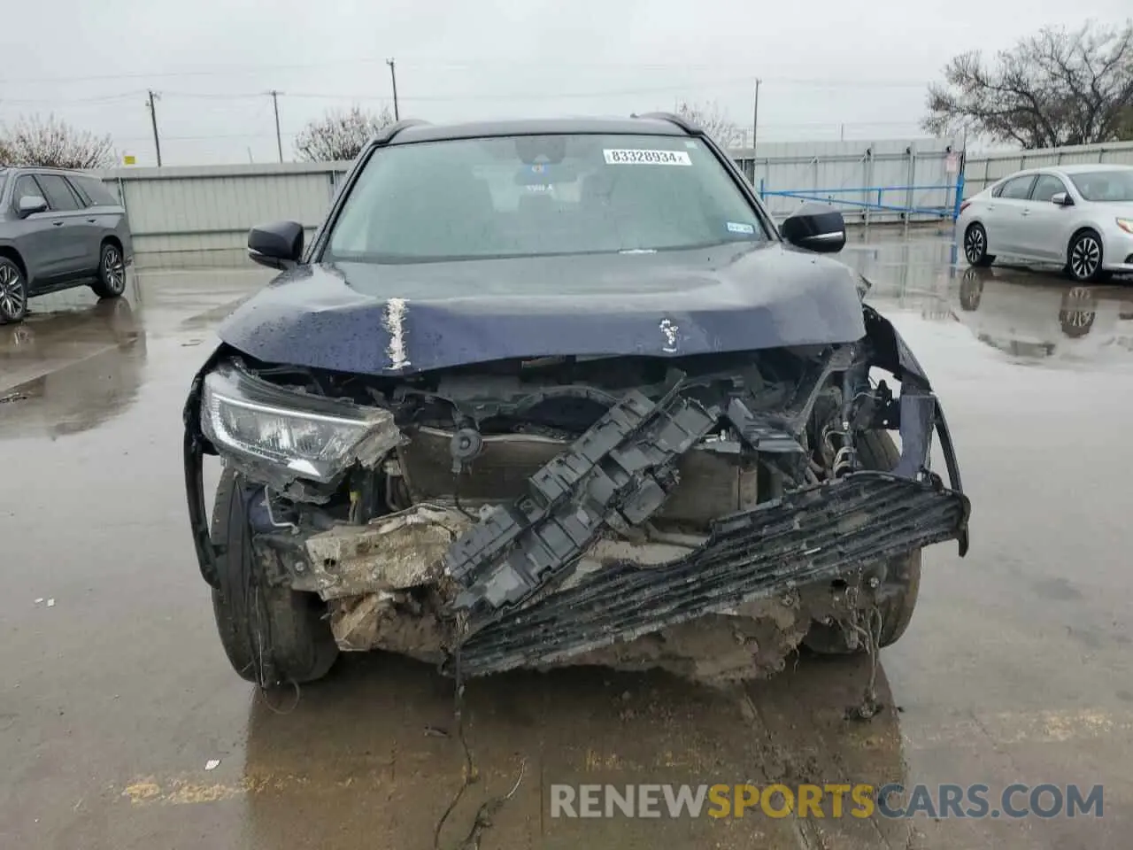 5 fotografías del automóvil dañado 2T3W1RFV7LW080766 TOYOTA RAV4 2020