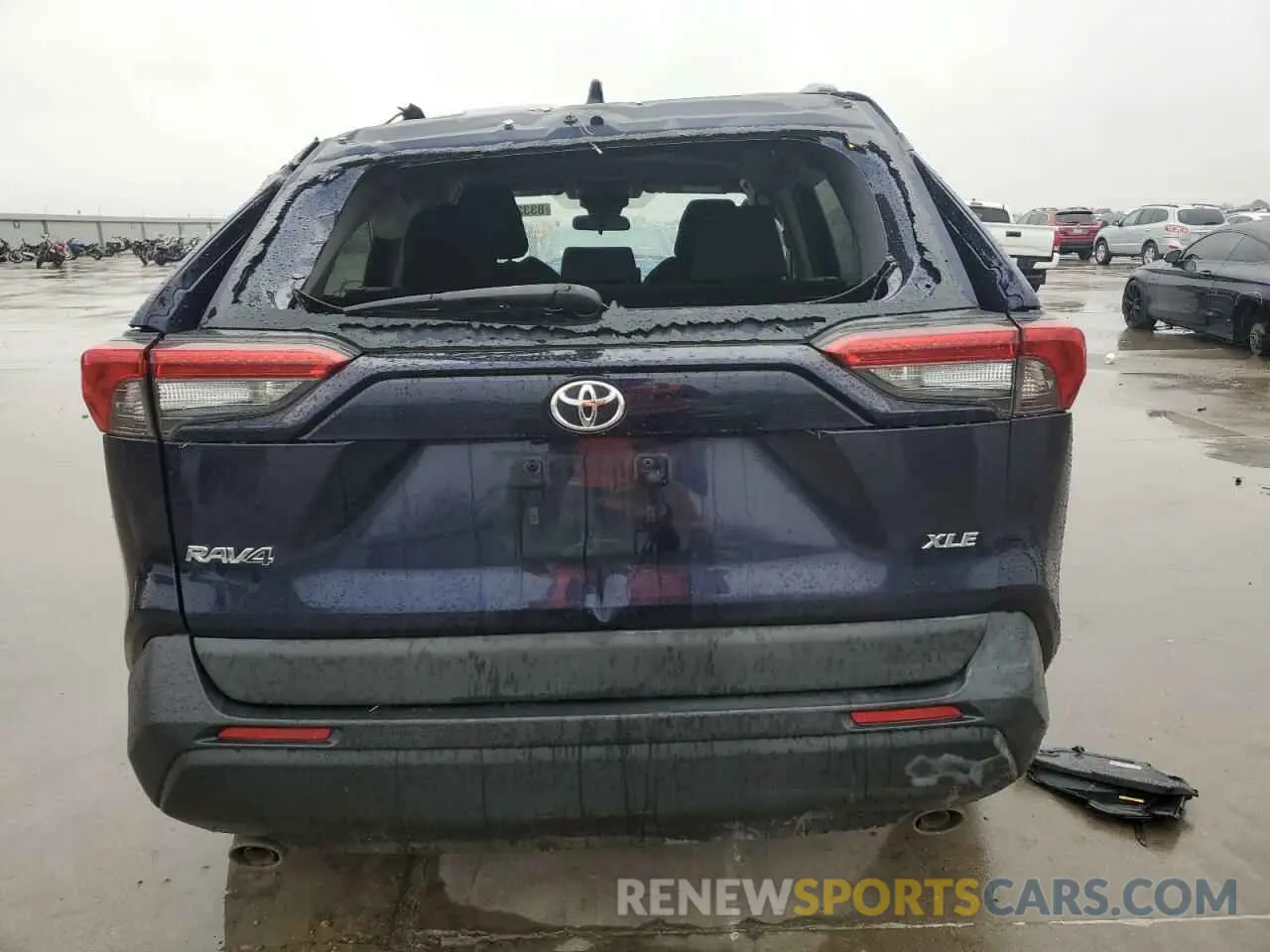 6 fotografías del automóvil dañado 2T3W1RFV7LW080766 TOYOTA RAV4 2020