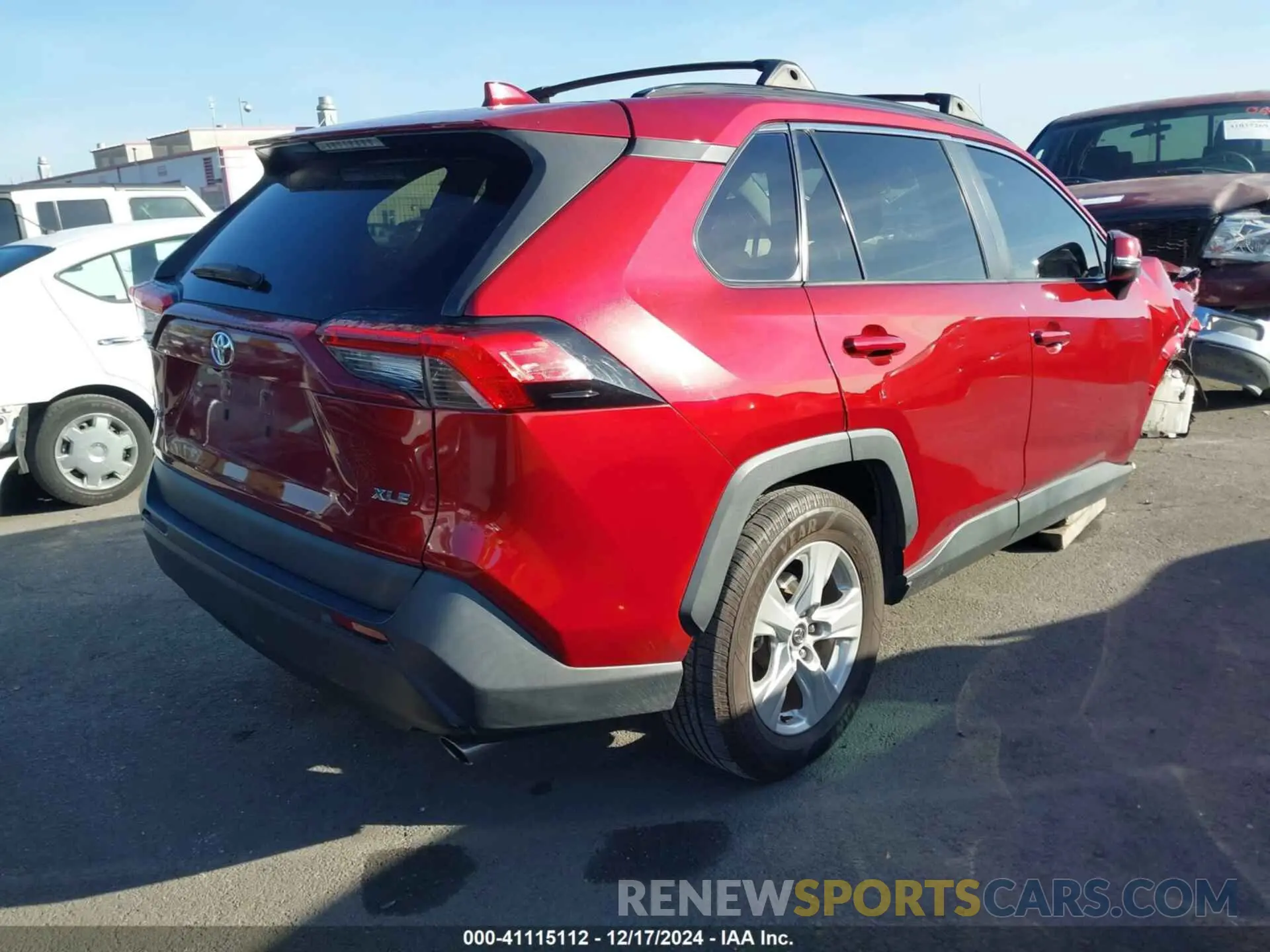 4 fotografías del automóvil dañado 2T3W1RFV7LW083425 TOYOTA RAV4 2020