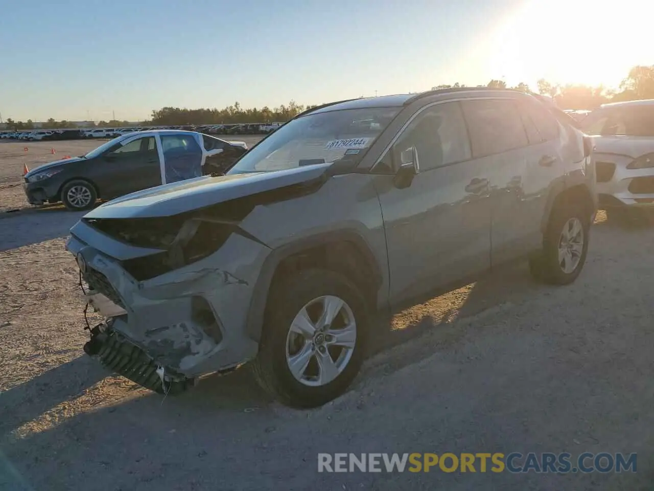 1 fotografías del automóvil dañado 2T3W1RFV8LC044103 TOYOTA RAV4 2020