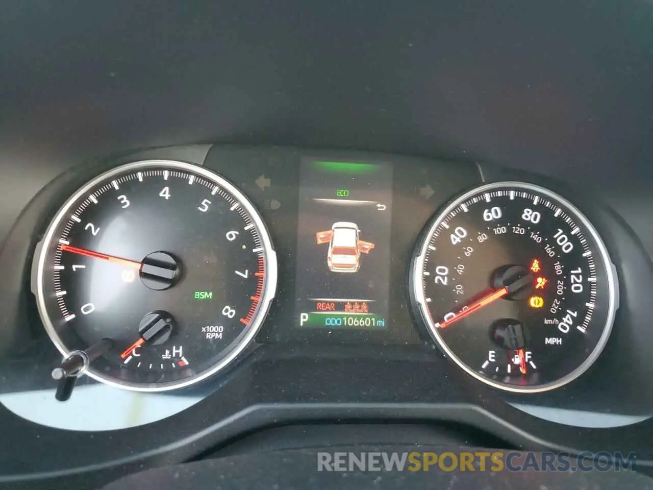 9 fotografías del automóvil dañado 2T3W1RFV8LC044103 TOYOTA RAV4 2020