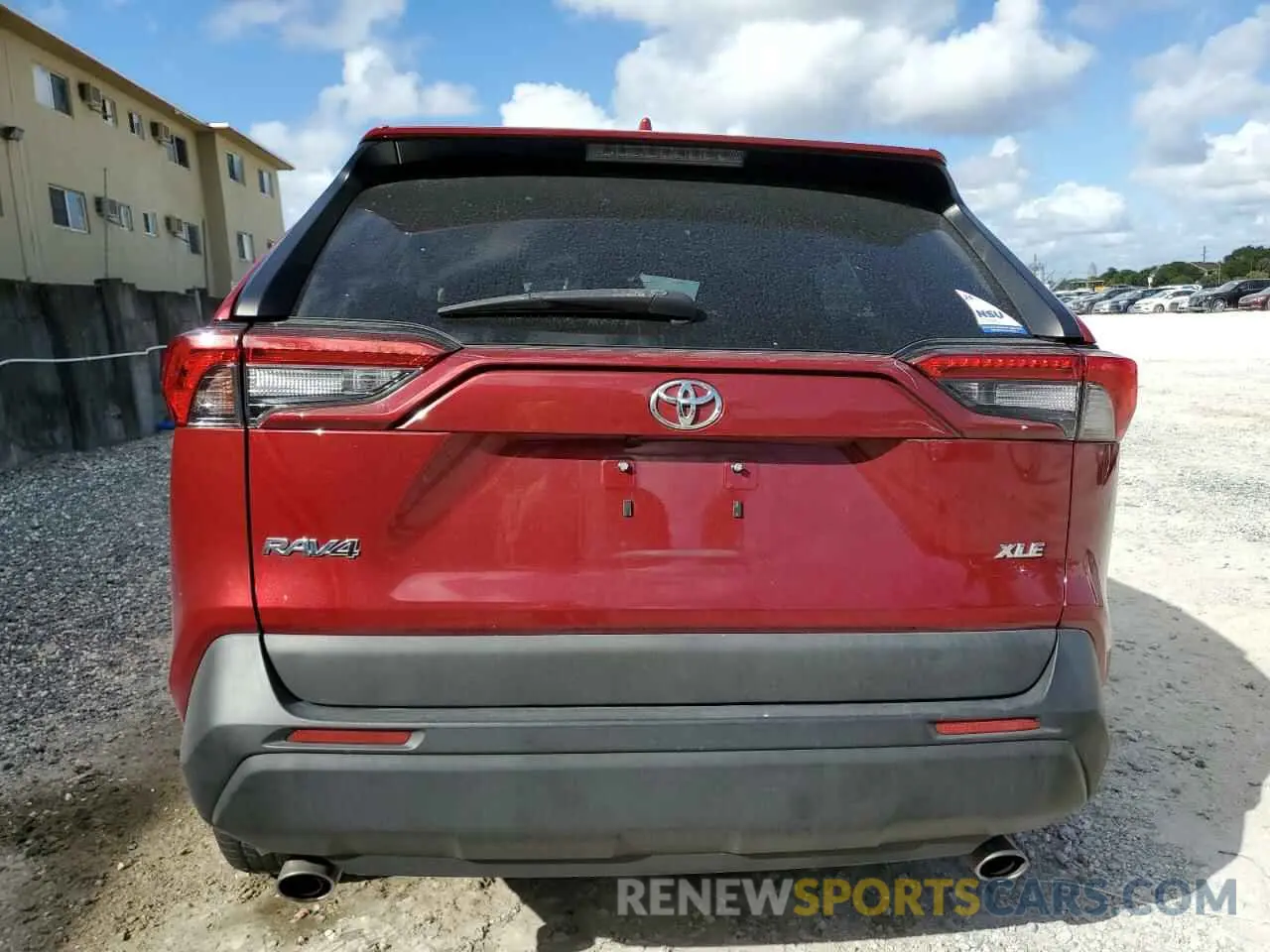 6 fotografías del automóvil dañado 2T3W1RFV8LC050483 TOYOTA RAV4 2020
