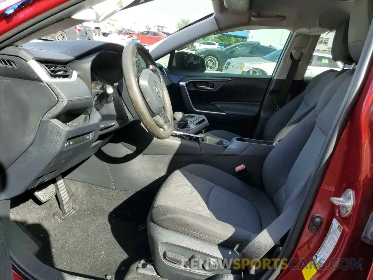 7 fotografías del automóvil dañado 2T3W1RFV8LC050483 TOYOTA RAV4 2020