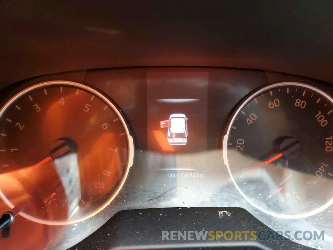 9 fotografías del automóvil dañado 2T3W1RFV8LC050483 TOYOTA RAV4 2020