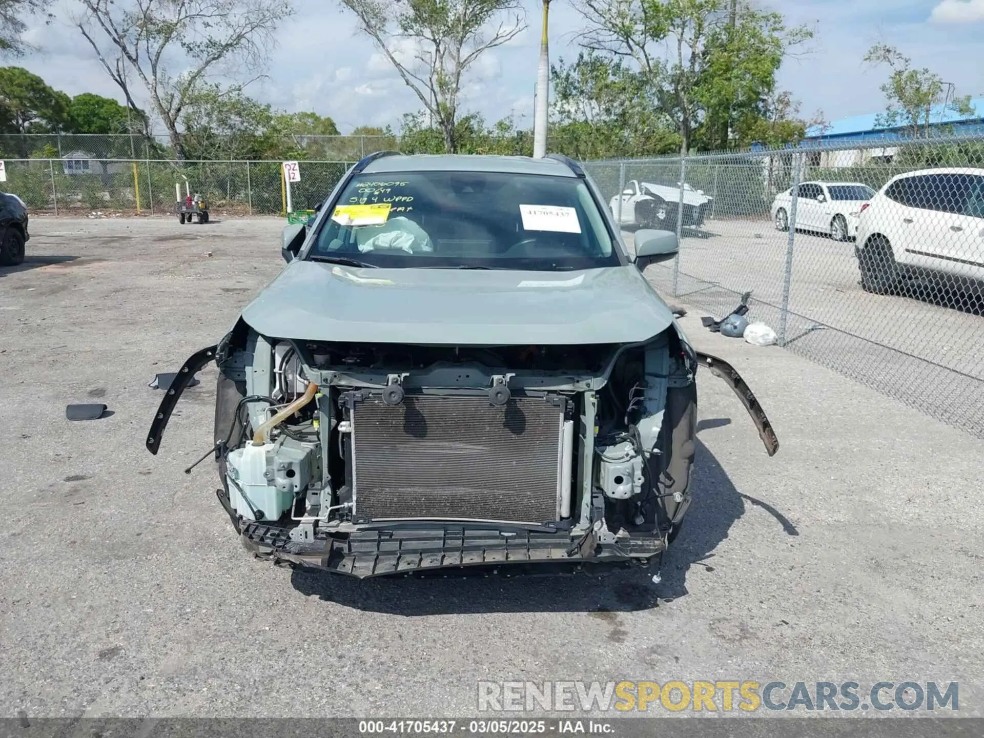 12 fotografías del automóvil dañado 2T3W1RFV8LC058714 TOYOTA RAV4 2020