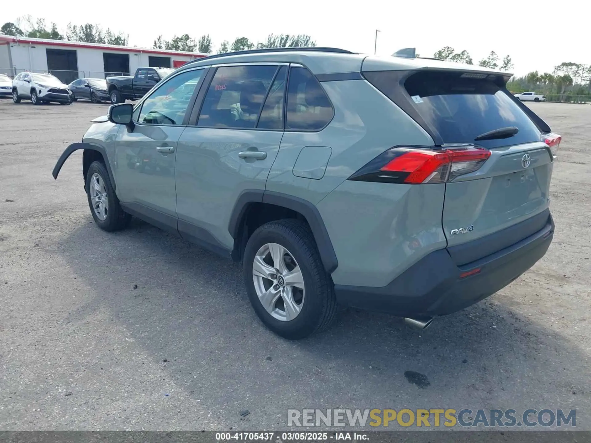 3 fotografías del automóvil dañado 2T3W1RFV8LC058714 TOYOTA RAV4 2020