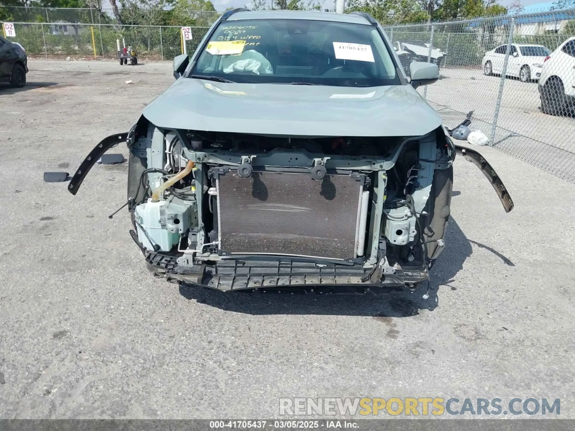 6 fotografías del automóvil dañado 2T3W1RFV8LC058714 TOYOTA RAV4 2020