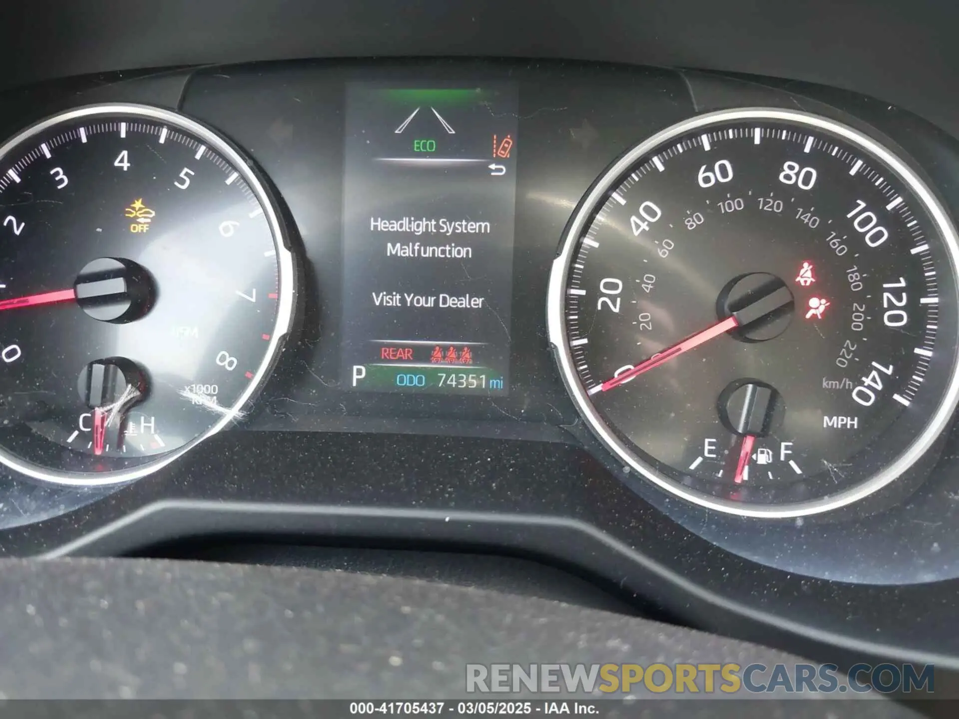 7 fotografías del automóvil dañado 2T3W1RFV8LC058714 TOYOTA RAV4 2020