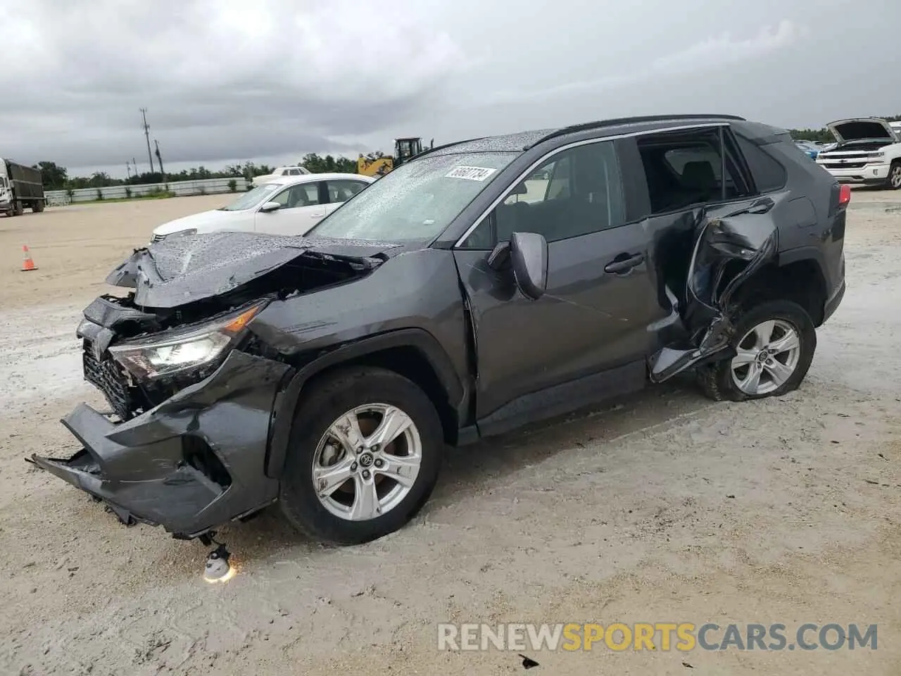 1 fotografías del automóvil dañado 2T3W1RFV8LC059295 TOYOTA RAV4 2020