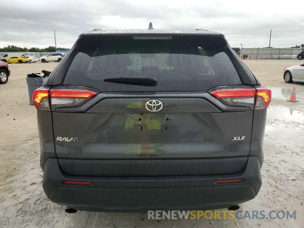 6 fotografías del automóvil dañado 2T3W1RFV8LC059295 TOYOTA RAV4 2020