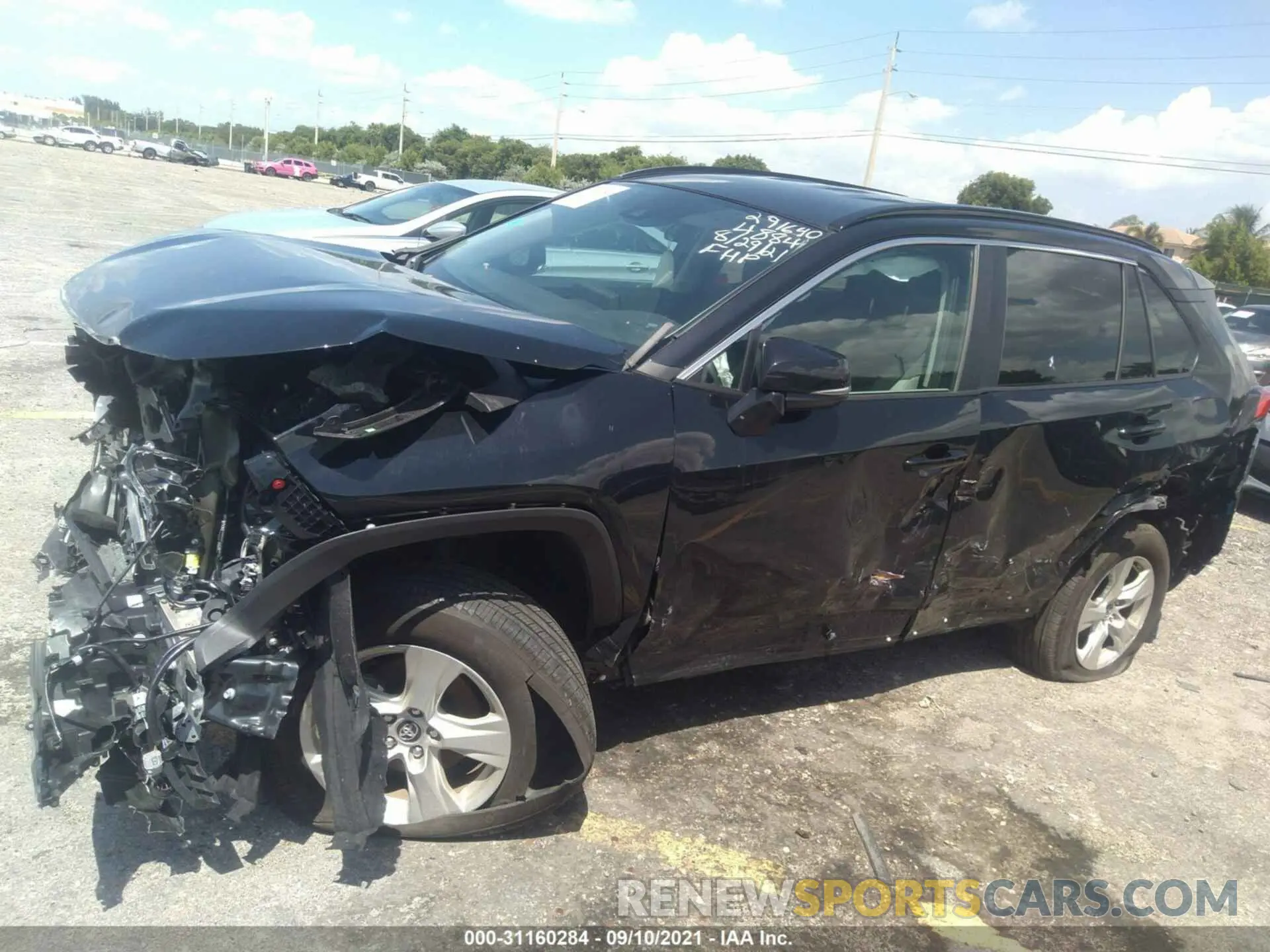 6 fotografías del automóvil dañado 2T3W1RFV8LC064884 TOYOTA RAV4 2020