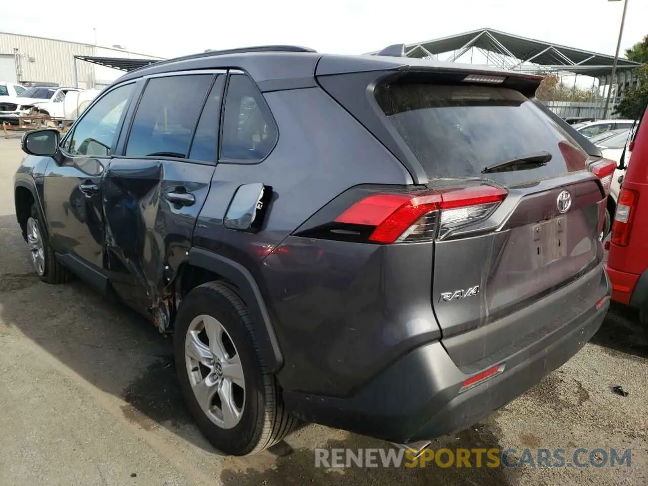 3 fotografías del automóvil dañado 2T3W1RFV8LW065435 TOYOTA RAV4 2020