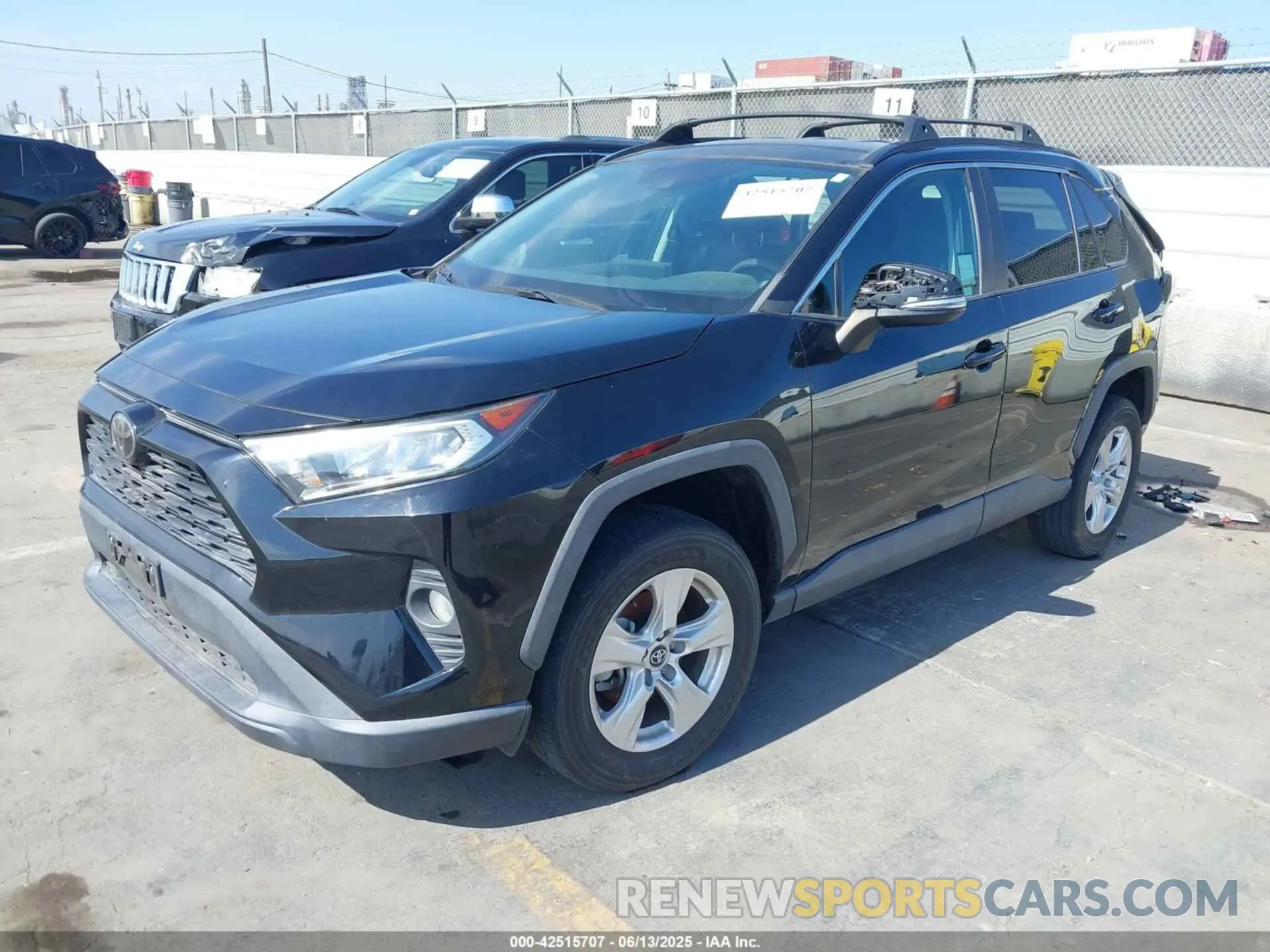 2 fotografías del automóvil dañado 2T3W1RFV8LW079304 TOYOTA RAV4 2020