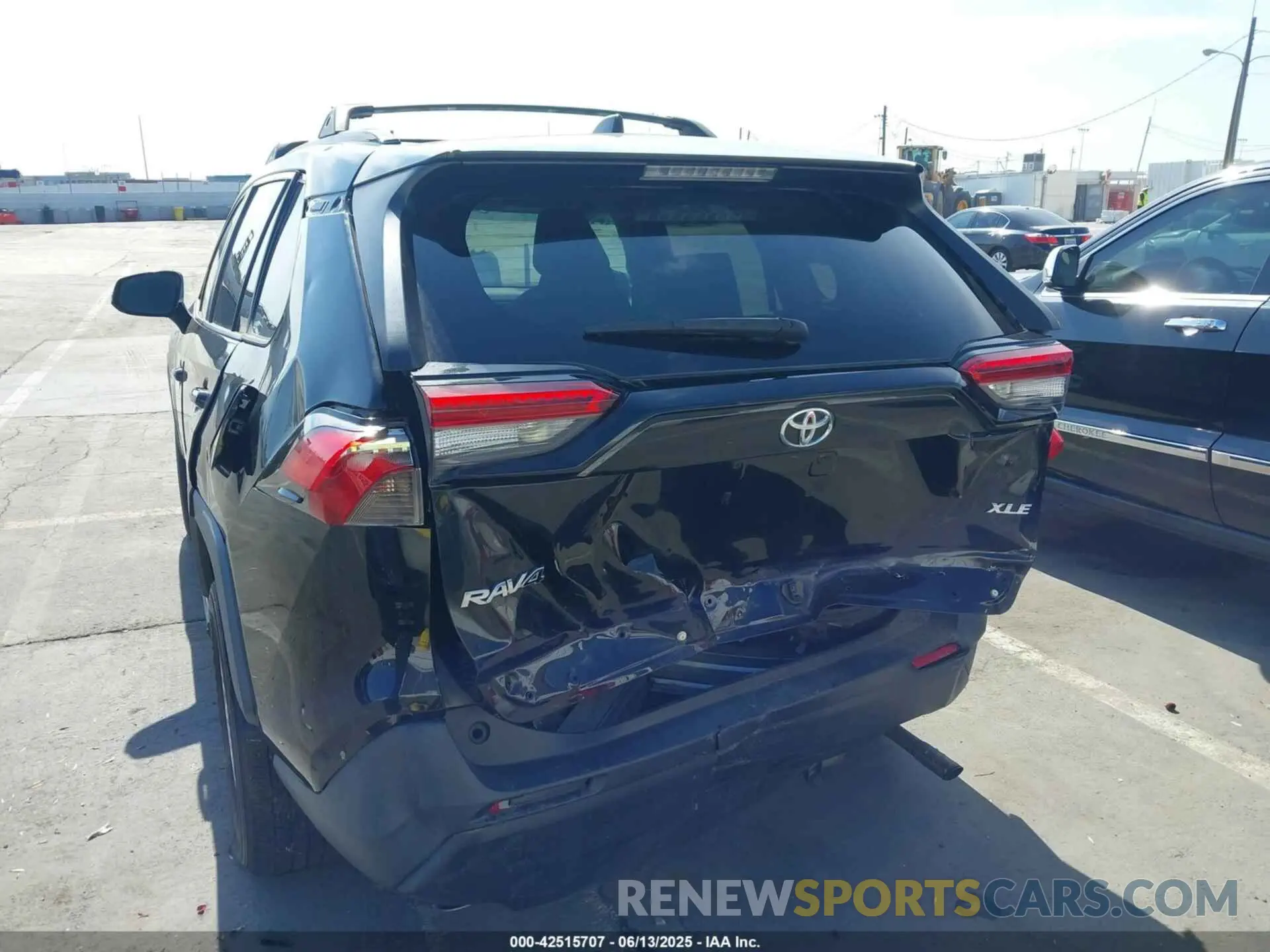 6 fotografías del automóvil dañado 2T3W1RFV8LW079304 TOYOTA RAV4 2020