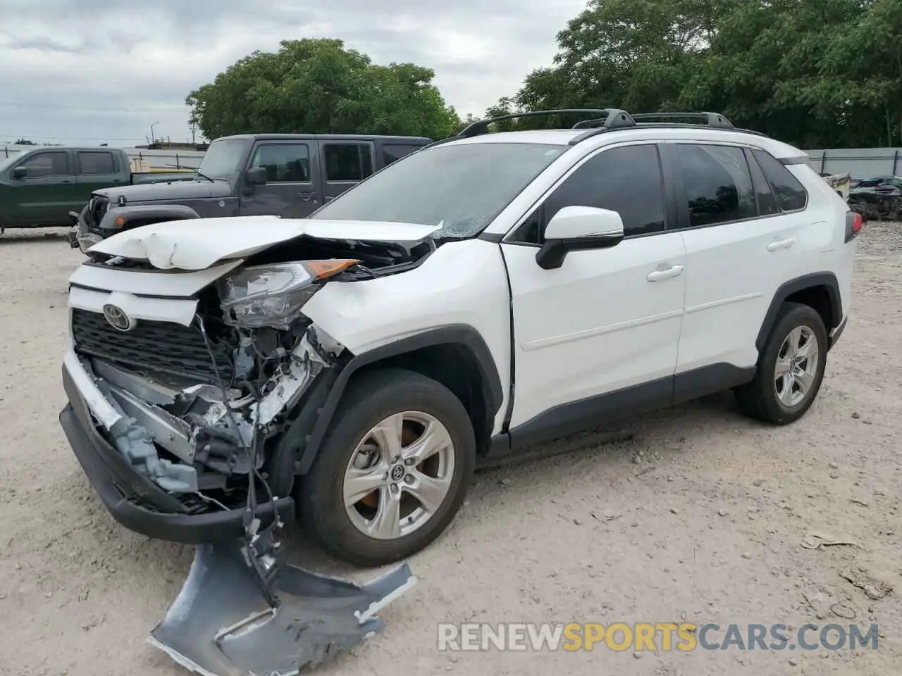 1 fotografías del automóvil dañado 2T3W1RFV8LW089721 TOYOTA RAV4 2020