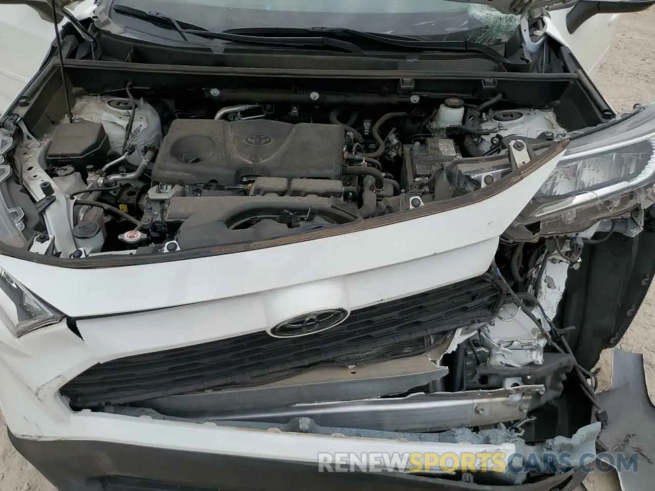 12 fotografías del automóvil dañado 2T3W1RFV8LW089721 TOYOTA RAV4 2020