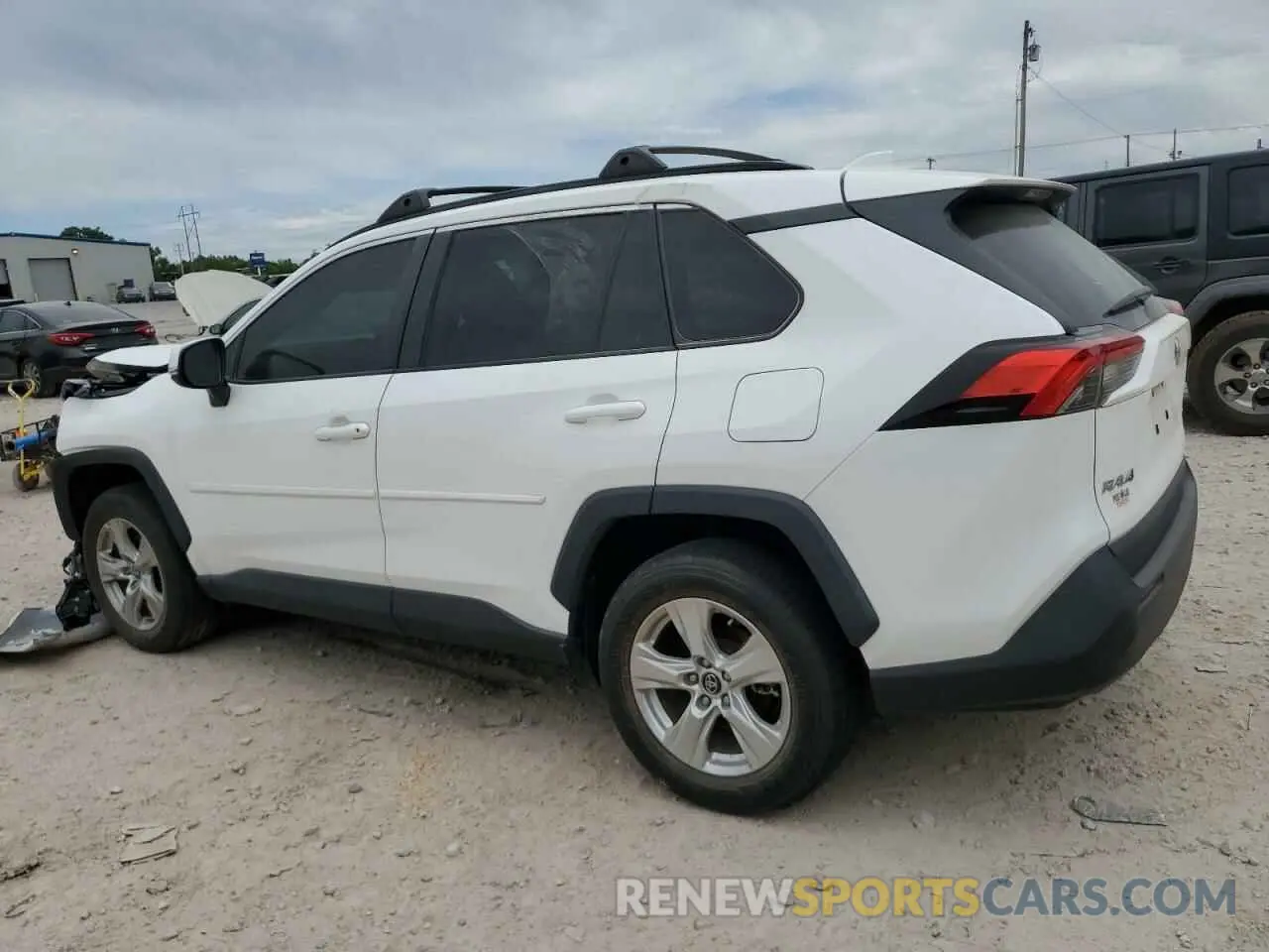 2 fotografías del automóvil dañado 2T3W1RFV8LW089721 TOYOTA RAV4 2020