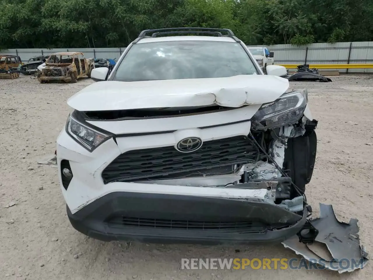 5 fotografías del automóvil dañado 2T3W1RFV8LW089721 TOYOTA RAV4 2020