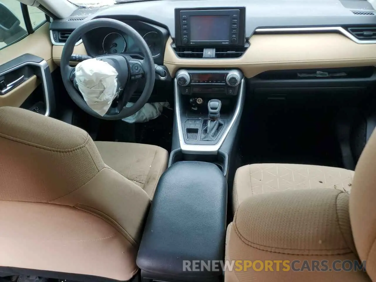 8 fotografías del automóvil dañado 2T3W1RFV8LW089721 TOYOTA RAV4 2020