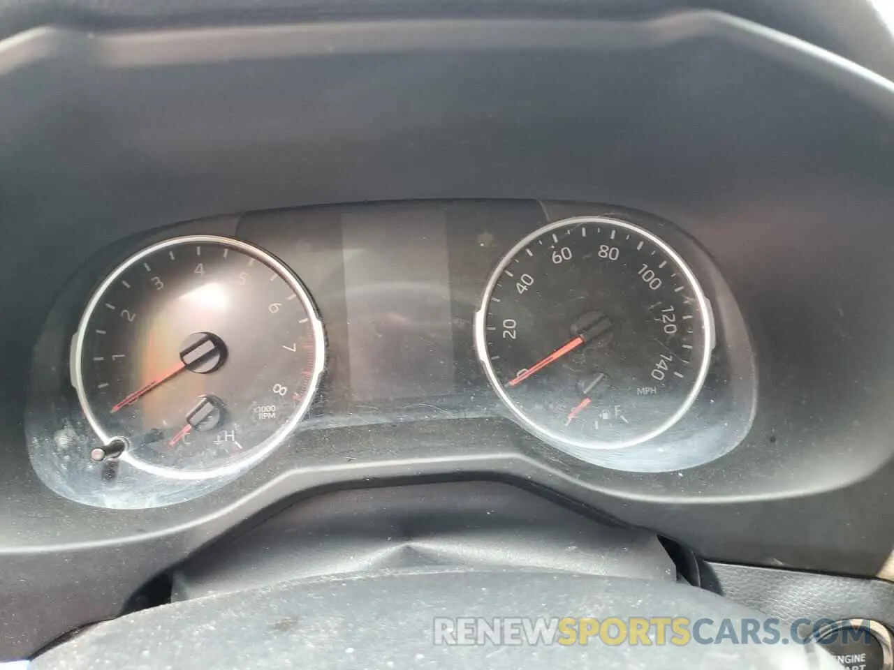 9 fotografías del automóvil dañado 2T3W1RFV8LW089721 TOYOTA RAV4 2020