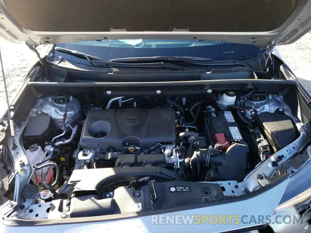 11 fotografías del automóvil dañado 2T3W1RFV8LW094353 TOYOTA RAV4 2020