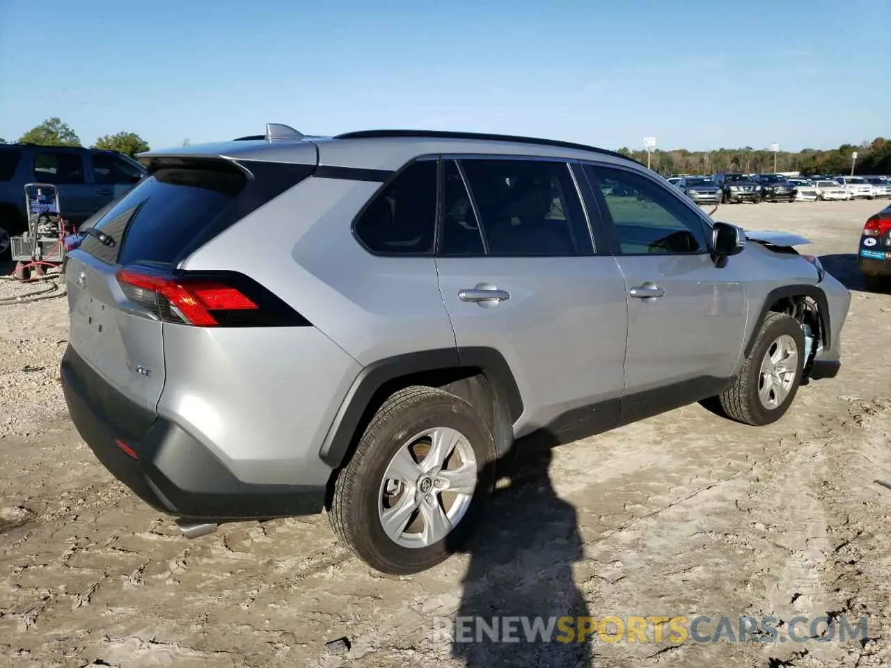 3 fotografías del automóvil dañado 2T3W1RFV8LW094353 TOYOTA RAV4 2020