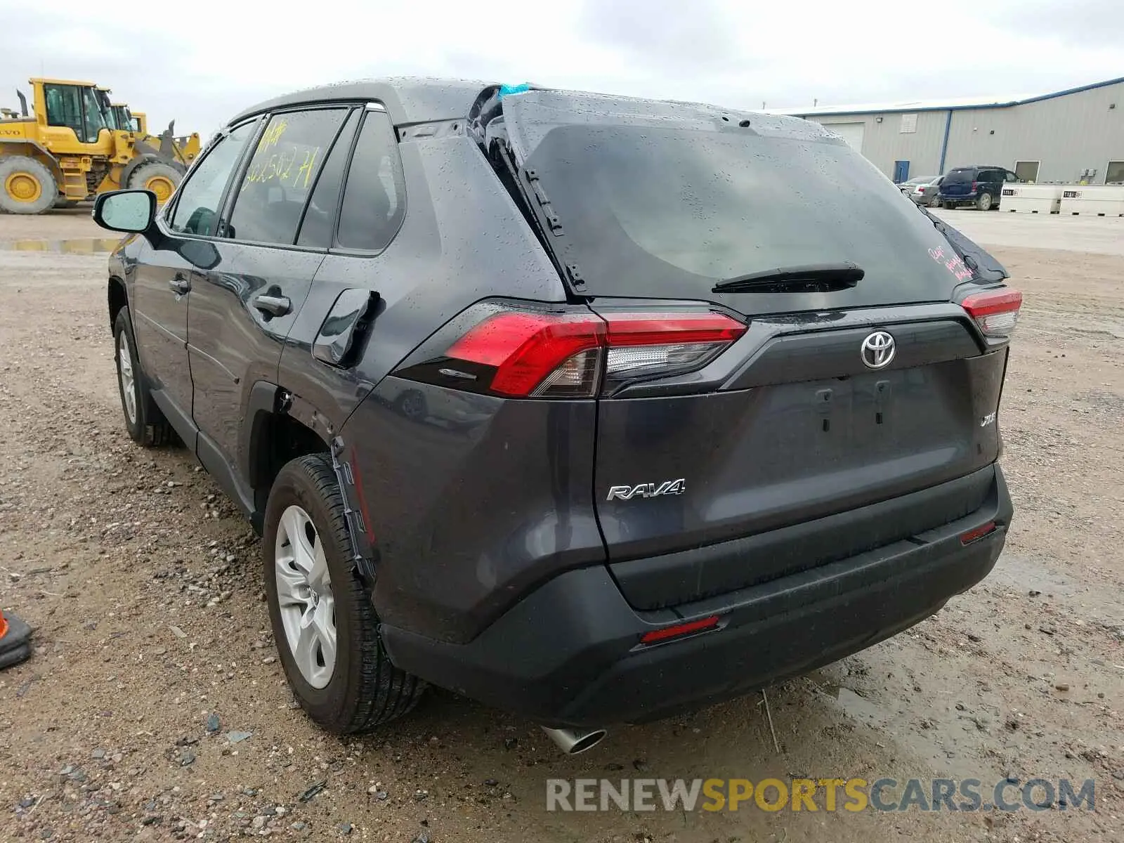 3 fotografías del automóvil dañado 2T3W1RFV9LC041887 TOYOTA RAV4 2020