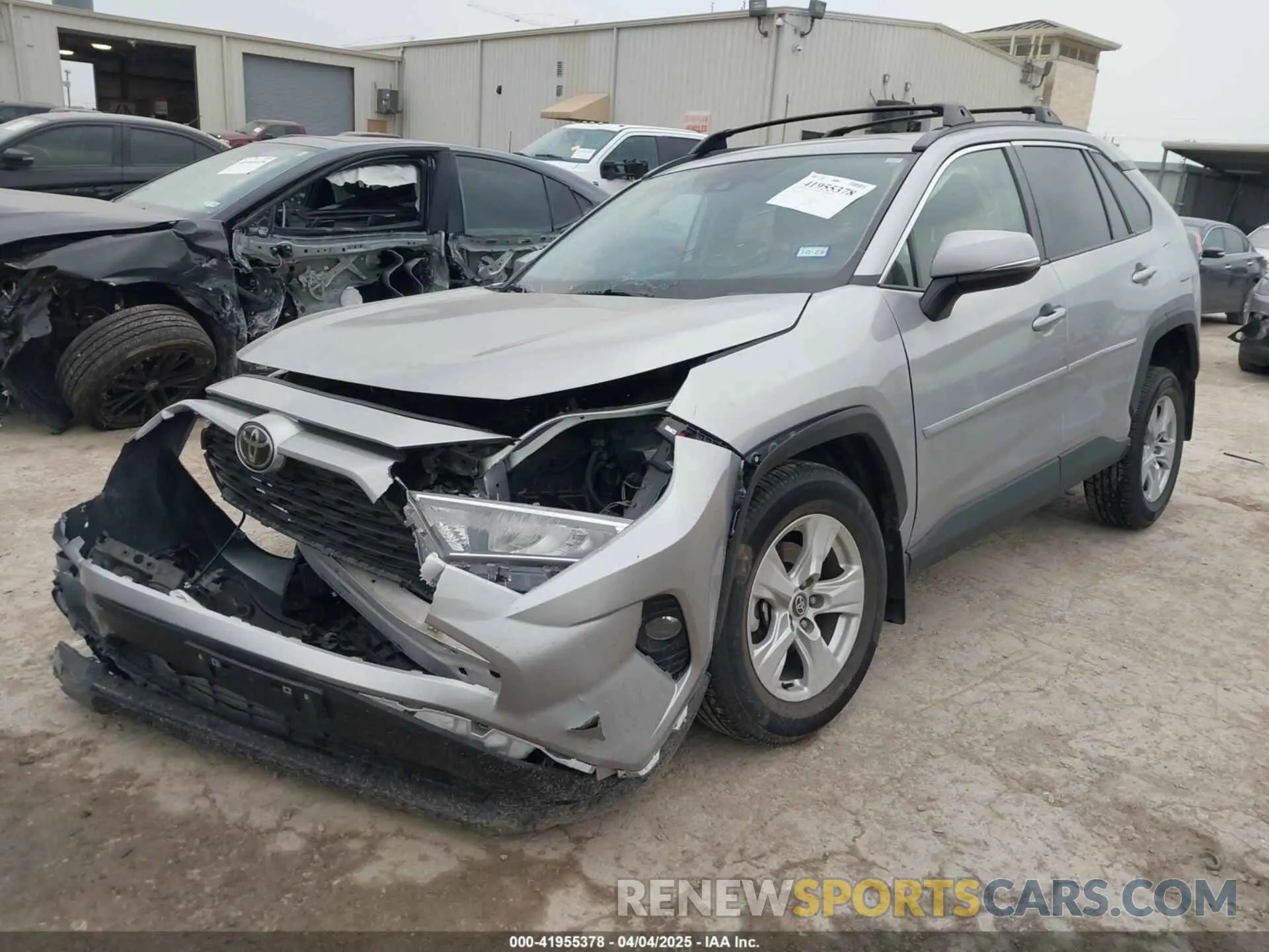2 fotografías del automóvil dañado 2T3W1RFV9LC044725 TOYOTA RAV4 2020