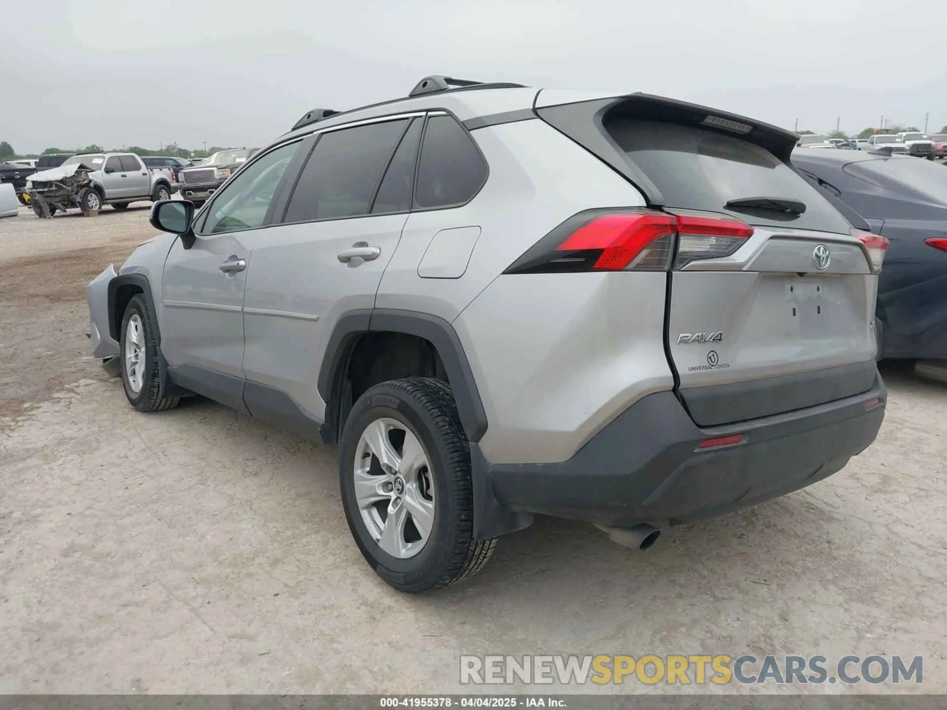 3 fotografías del automóvil dañado 2T3W1RFV9LC044725 TOYOTA RAV4 2020