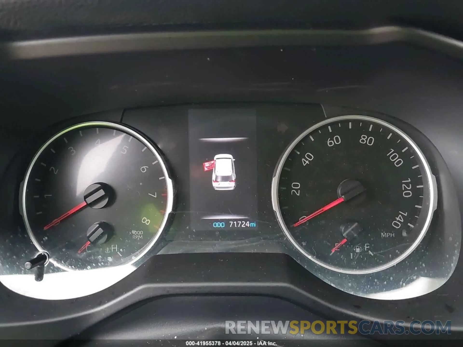 7 fotografías del automóvil dañado 2T3W1RFV9LC044725 TOYOTA RAV4 2020