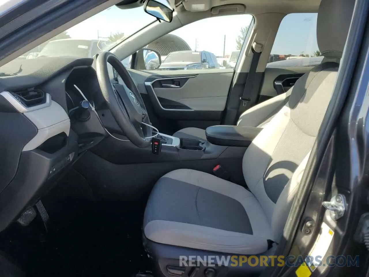 7 fotografías del automóvil dañado 2T3W1RFV9LC054221 TOYOTA RAV4 2020