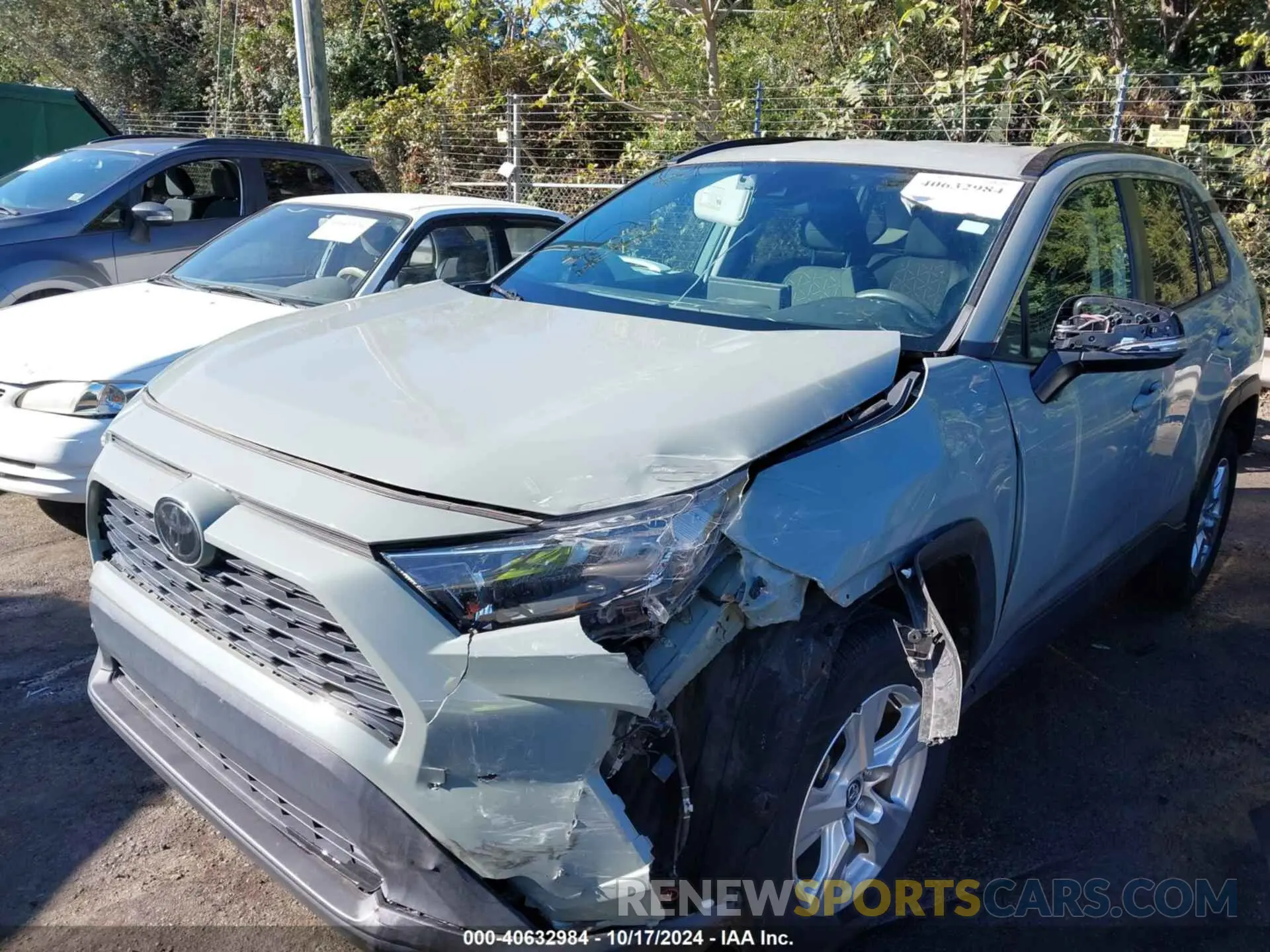 2 fotografías del automóvil dañado 2T3W1RFV9LC057572 TOYOTA RAV4 2020