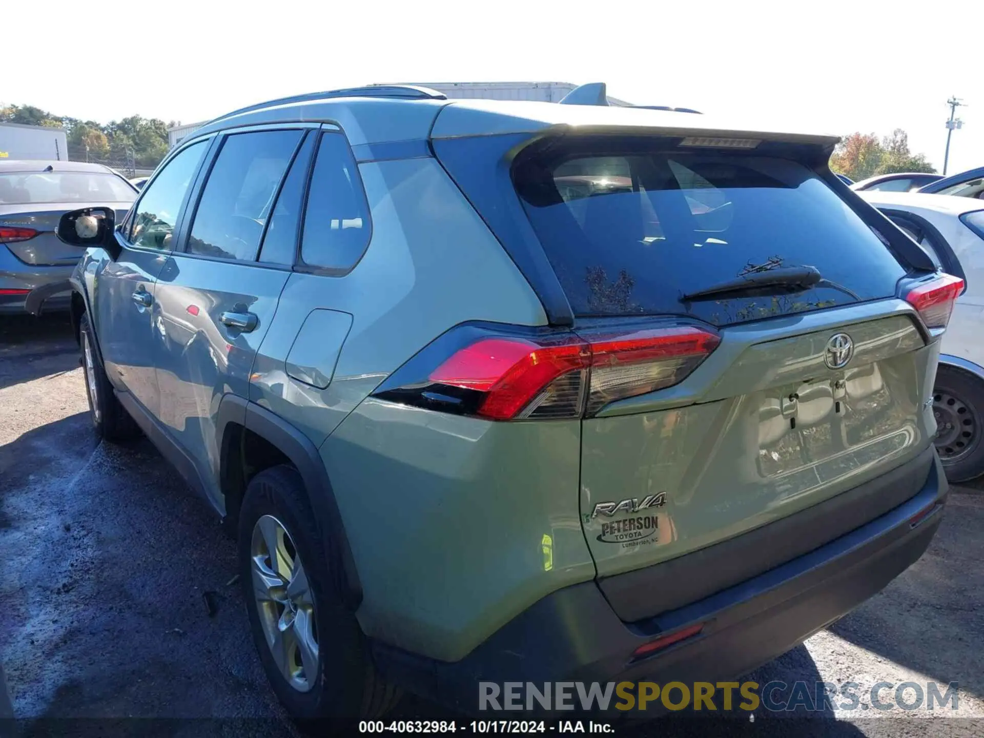 3 fotografías del automóvil dañado 2T3W1RFV9LC057572 TOYOTA RAV4 2020