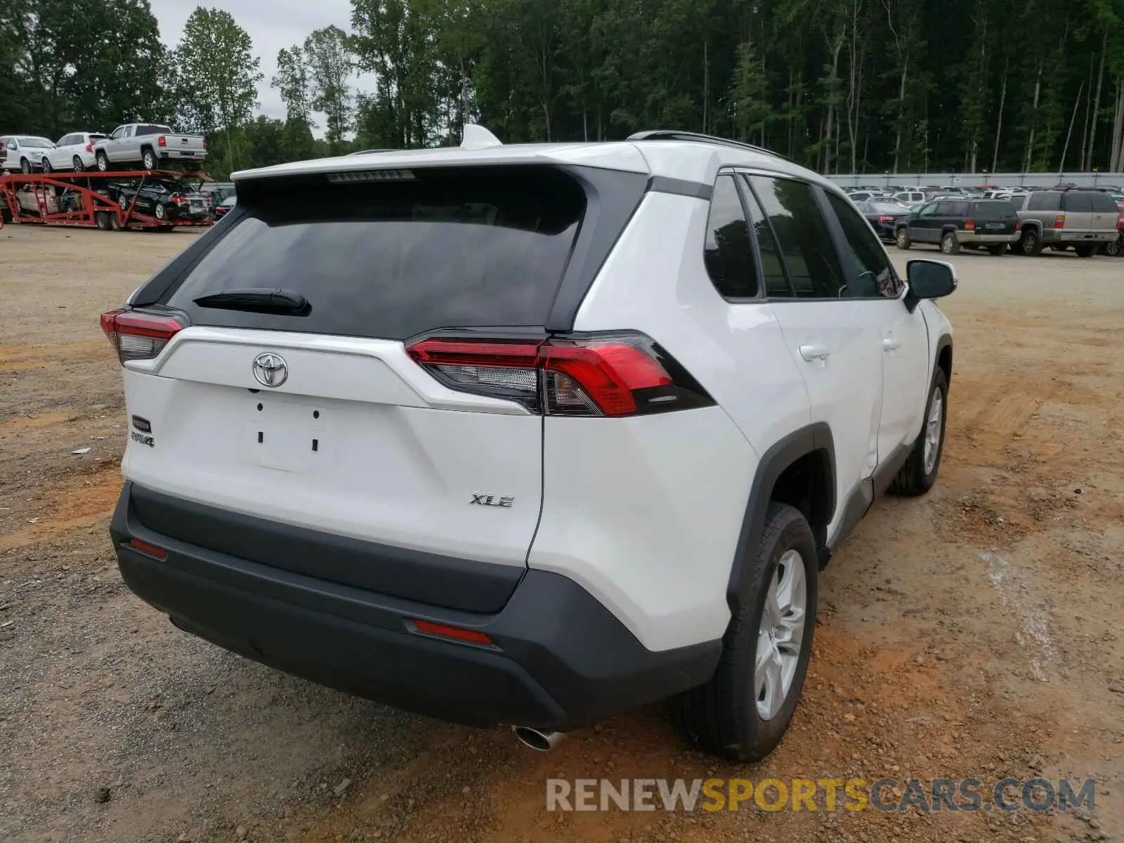 4 fotografías del automóvil dañado 2T3W1RFV9LC061699 TOYOTA RAV4 2020