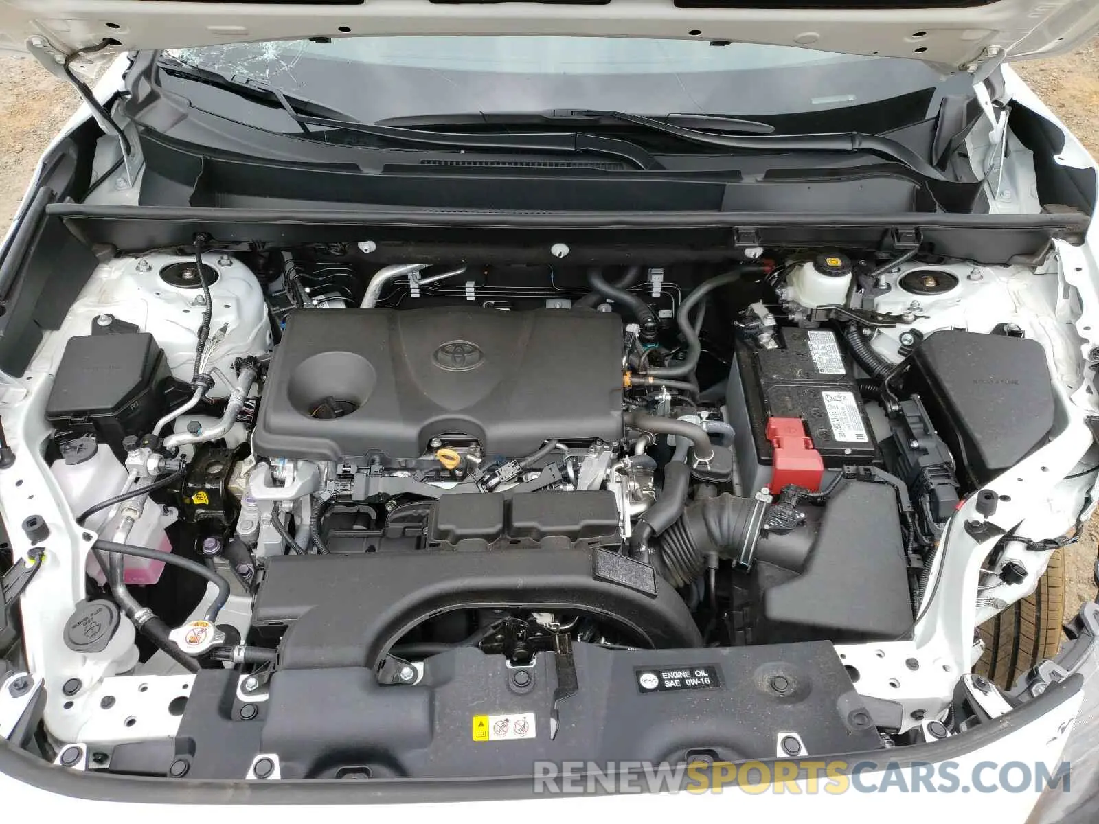 7 fotografías del automóvil dañado 2T3W1RFV9LC061699 TOYOTA RAV4 2020