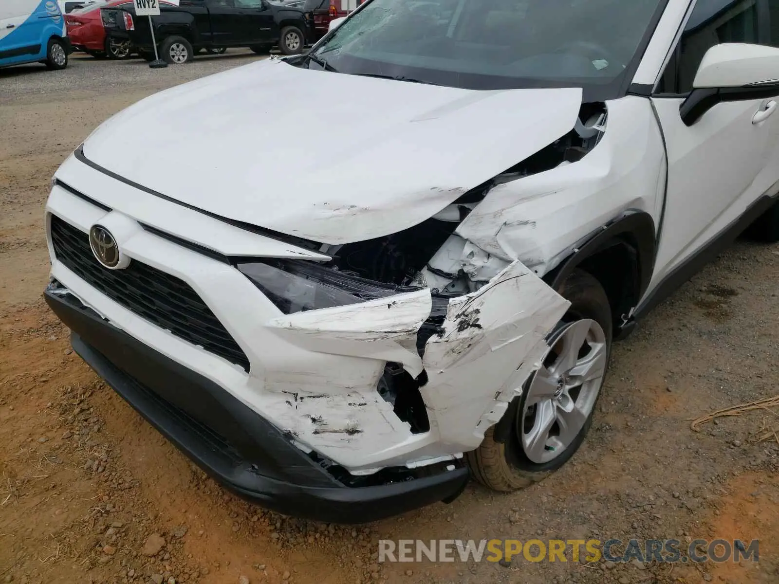 9 fotografías del automóvil dañado 2T3W1RFV9LC061699 TOYOTA RAV4 2020